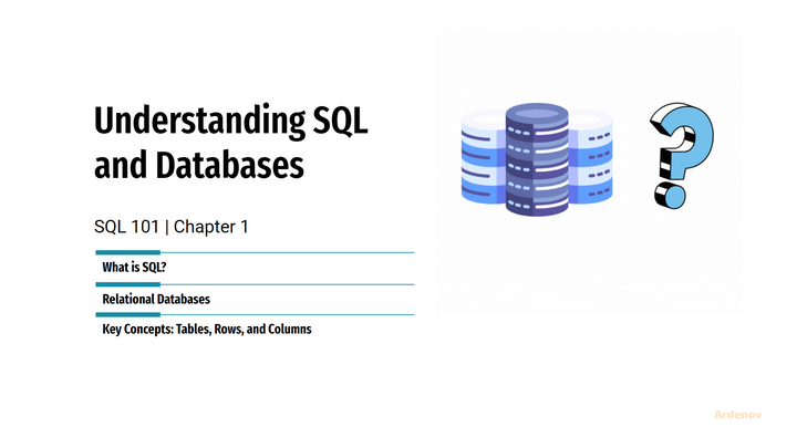 SQL 101 | Chapter 1: Understanding SQL and Databases
